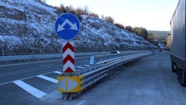 Сигнализацията при 31 ви км на АМ Струма в отсечката между