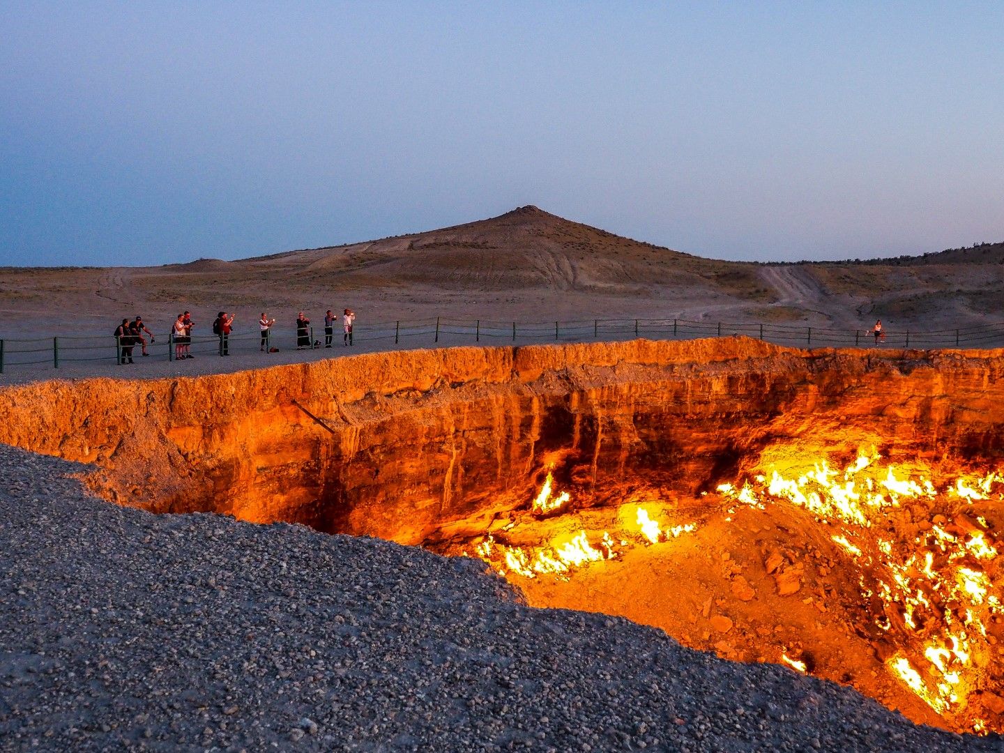 Идва ли краят на една от най-големите забележителности за туристите в Туркменистан?