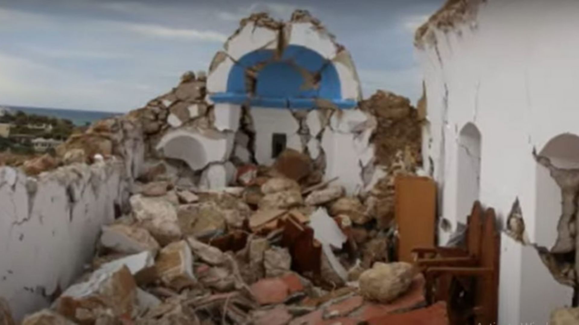 Силно земетресение от 6,5 по Рихтер разлюля Кипър (видео)