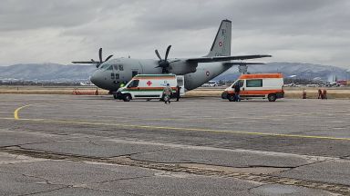 Самолет на Военновъздушните сили летя до Варна заради донорска ситуация