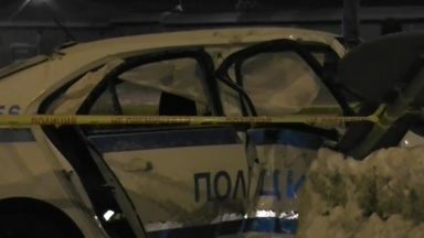 Полицай е тежко ранен при катастрофа на патрулка във Враца