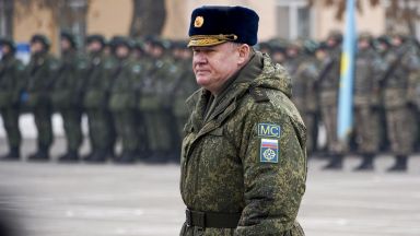 Силите на Организацията на Договора за колективна сигурност ОДКС предвождани