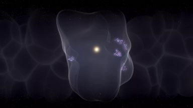 Земята е в центъра на космически балон