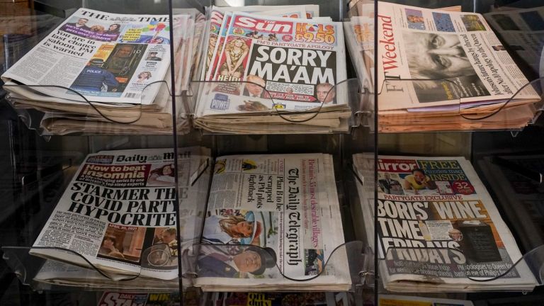 Персоналът на резиденцията на британския премиер Борис Джонсън си е