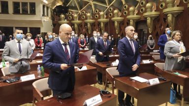 Парламентът Собранието на Република Северна Македония одобри новото коалиционно правителство