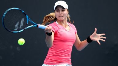 Виктория Томова отпадна в първия кръг на турнира в Линц