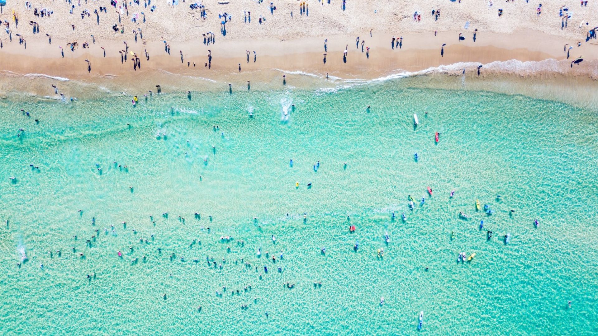 Когато плуването на плажовете в Сидни беше незаконно