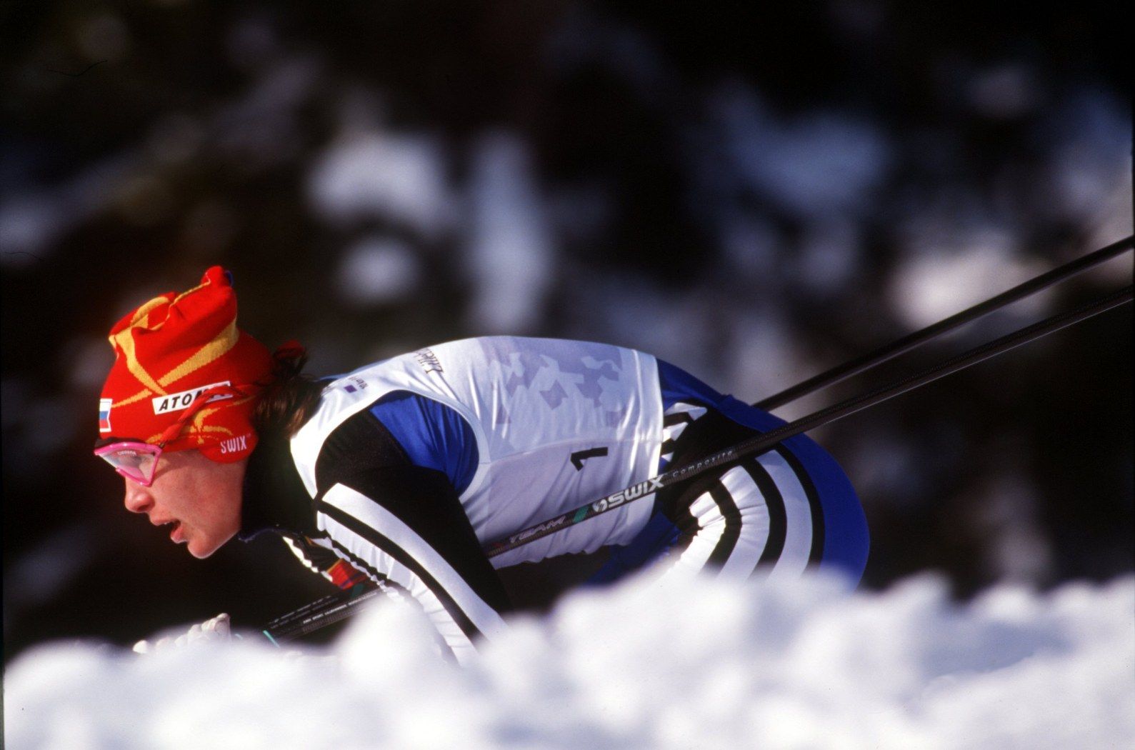 Любовь Егорова лыжница 1994