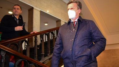 Николай Павлов излезе от разпита в Софийска градска прокуратура след
