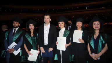 Вместо реч премиерът Кирил Петков сподели съветите на свой професор