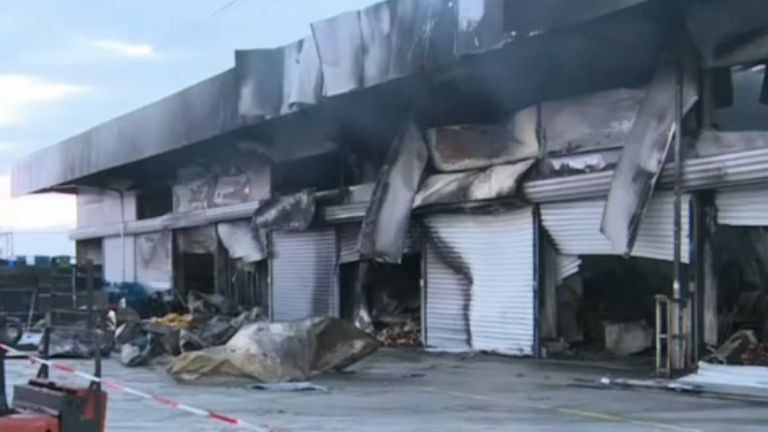 Огънят на борсата край петричкото село Кърналово е тръгнал от