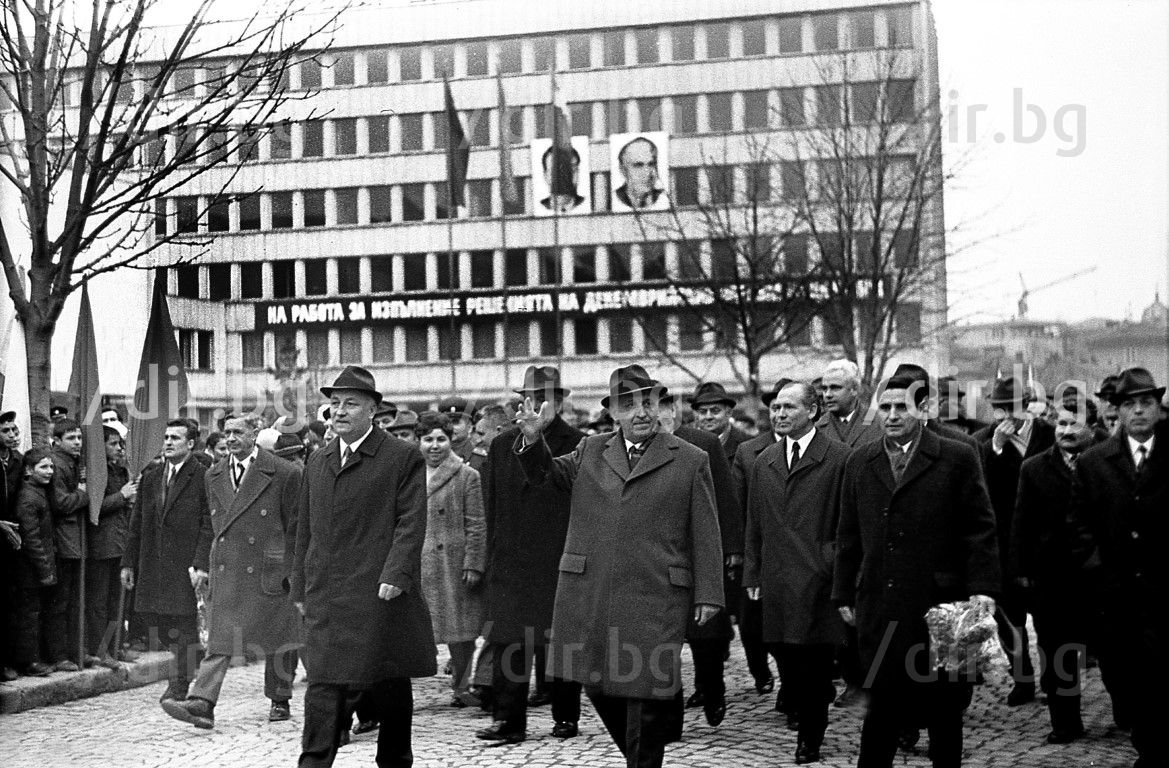 13 февруари 1973 г.: Посрещане на Тодор Живков в Плевен