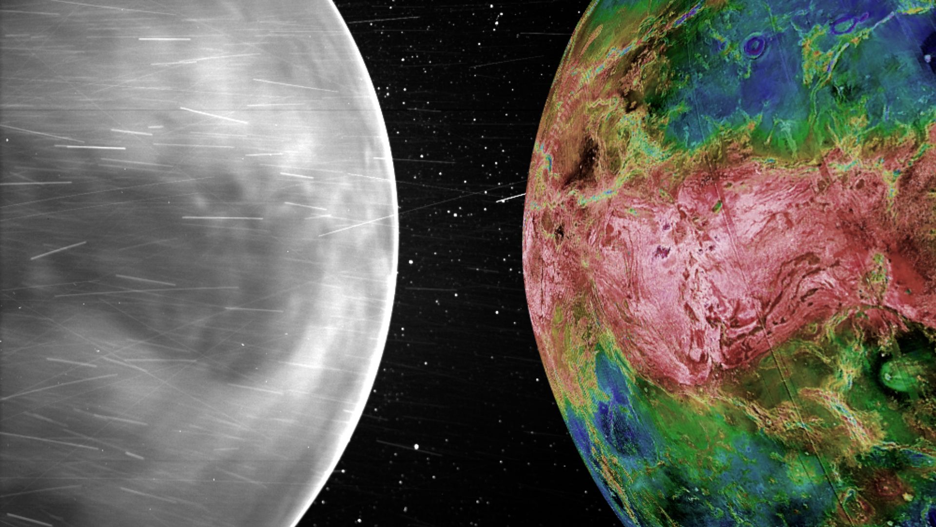 Вулканичната активност на Венера е свързана с древна космическа "бомбардировка"