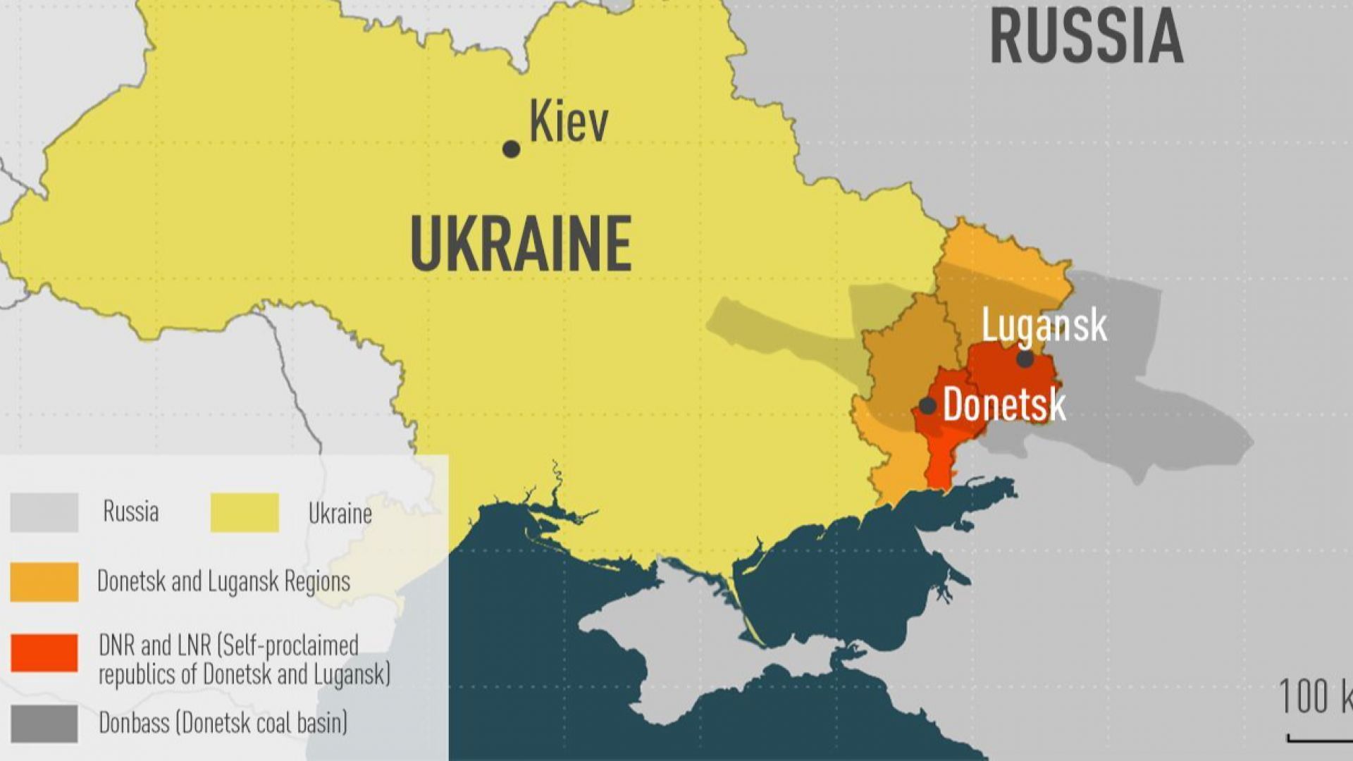 Русия чака подпис от Путин за признаване на Донецката и Луганската република