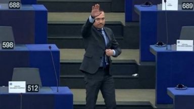 Евродепутатът и новоизбран лидер на ВМРО Ангел Джамбазки отхвърли обвинението
