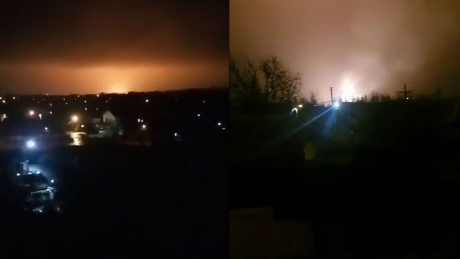 Взривиха газопровода "Дружба" край Луганск (видео)