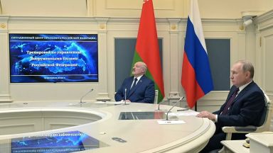 Руският президент Владимир Путин даде началото на учения с участието