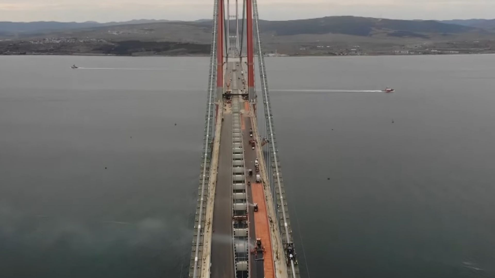 След критични коментари: Ердоган смени датата за откриване на новия мост над Дарданелите