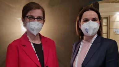 Лидерът на опозицията срещу Александър Лукашенко в Беларус Светлана