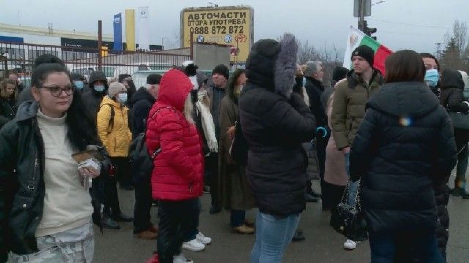 Блокада на Околовръстния път от недоволни граждани на Суходол