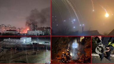 Няколко експлозии разтърсиха Киев рано тази сутрин На фона на