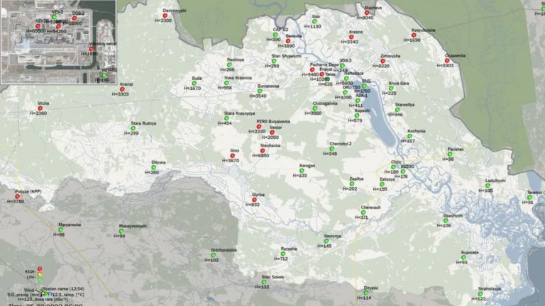 Украйна обяви за повишена радиация в района на Чернобил, Русия