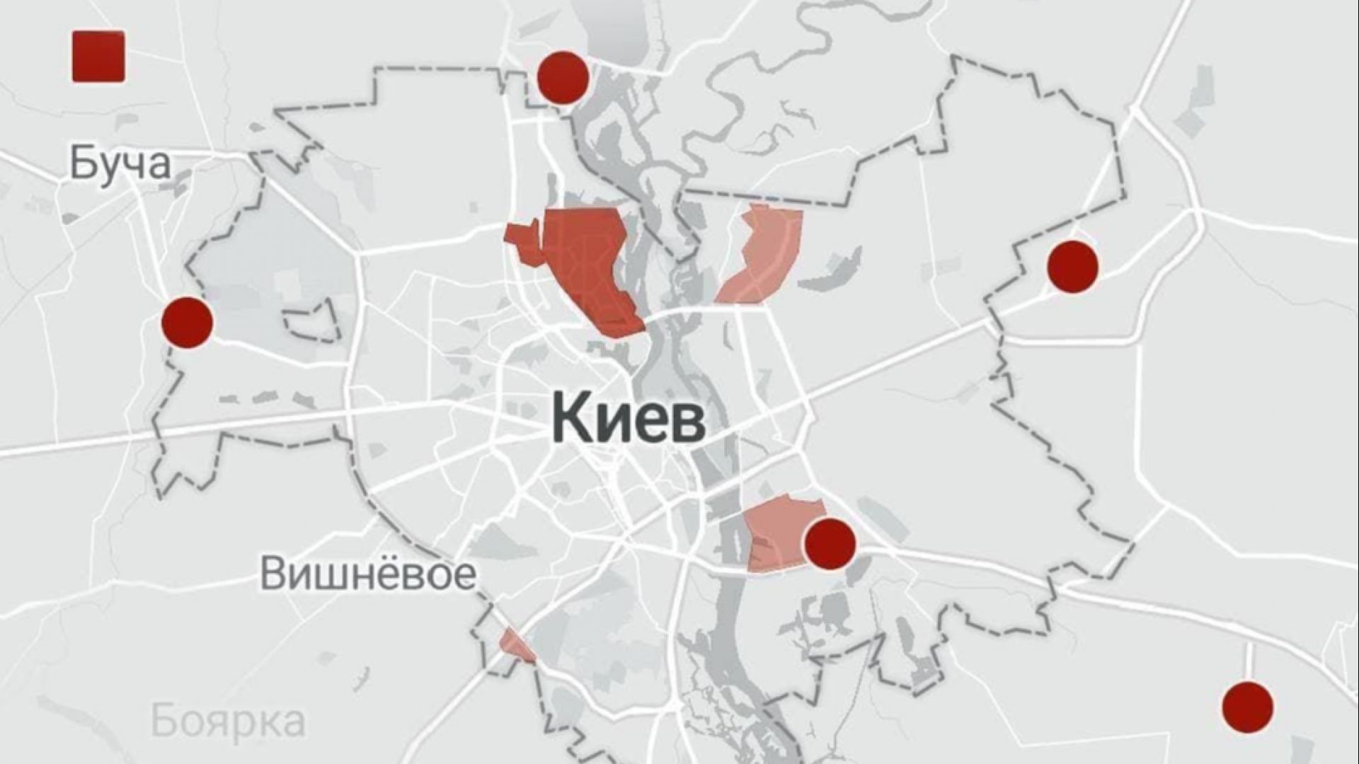 Руски танкове навлязоха в Киев, водят се престрелки (видео)