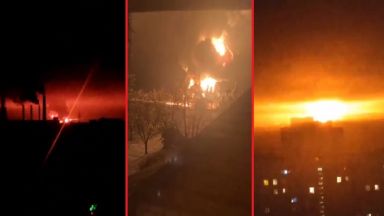 Няколко експлозии прозвучаха близо до ТЕЦ 6 в Киев Взривовете се