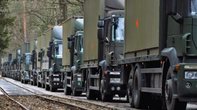 Конвой от полски камиони превозващи оръжия за Украйна е преминал