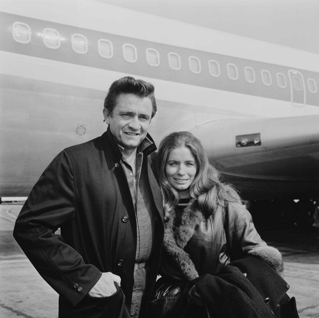 Джони Кеш със съпругата си Джун Картър
