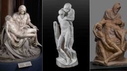 Три скулптури "Пиета" от Микеланджело представиха във Флоренция