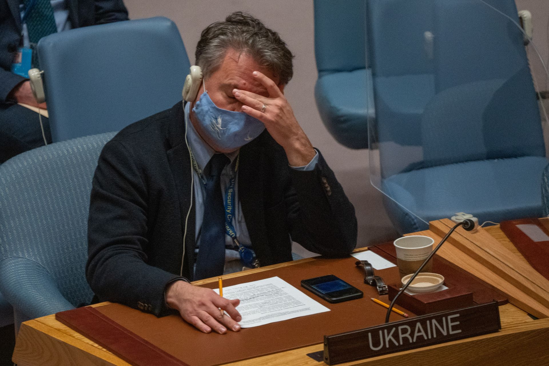 Постоянният представител на Украйна в ООН Сергей Кислиця