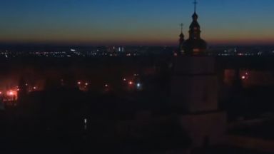Взривове се чуват рано тази сутрин в украинската столица Киев
