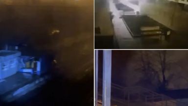 Ракетен снаряд е попаднал в района на ЖП гара Южна в