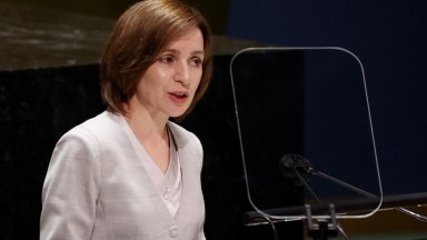 Президента на Молдова Мая Санду заяви че информацията на нейния