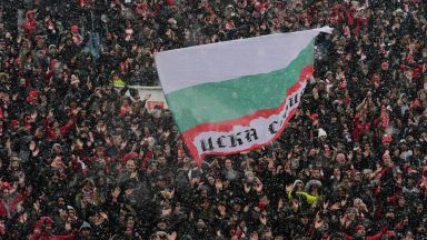 С транспаранти из София, феновете на ЦСКА започнаха протеста си срещу БФС