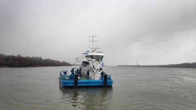 Нов кораб на изпълнителна агенция Проучване и поддържане на река
