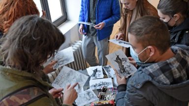 С офортите на Рембранд бе поставено днес началото на новата