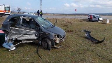 Тежка катастрофа на изхода на Сунгурларе в посока село Черница
