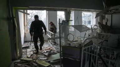 Русия обяви за фейк, че е  разрушила детска болница в Мариупол