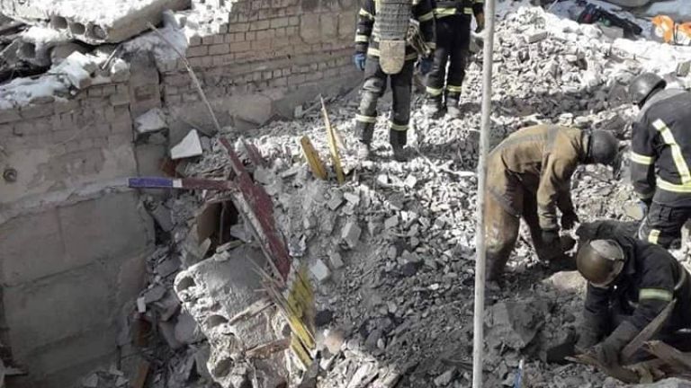 Руските войски разрушиха Оскилския психоневрологичен интернат в района на източния