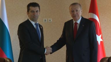 Президентът на Турция Реджеп Тайип Ердоган прие днес министър председателя на