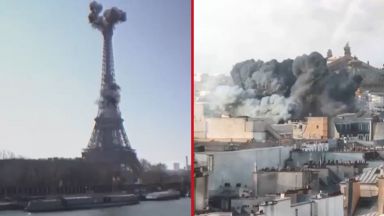 Парламентът на Украйна разпространи клип с мнимо нападение над Париж (видео)