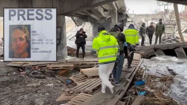 Киевската полиция съобщи че един американски журналист е загинал а