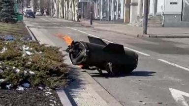 Ракета Точка У е ударила град Донецк съобщиха местните власти от