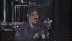 Най-ранната картина от серията "Крещящ папа" на Франсис Бейкън бе изложена за първи път в Лондон