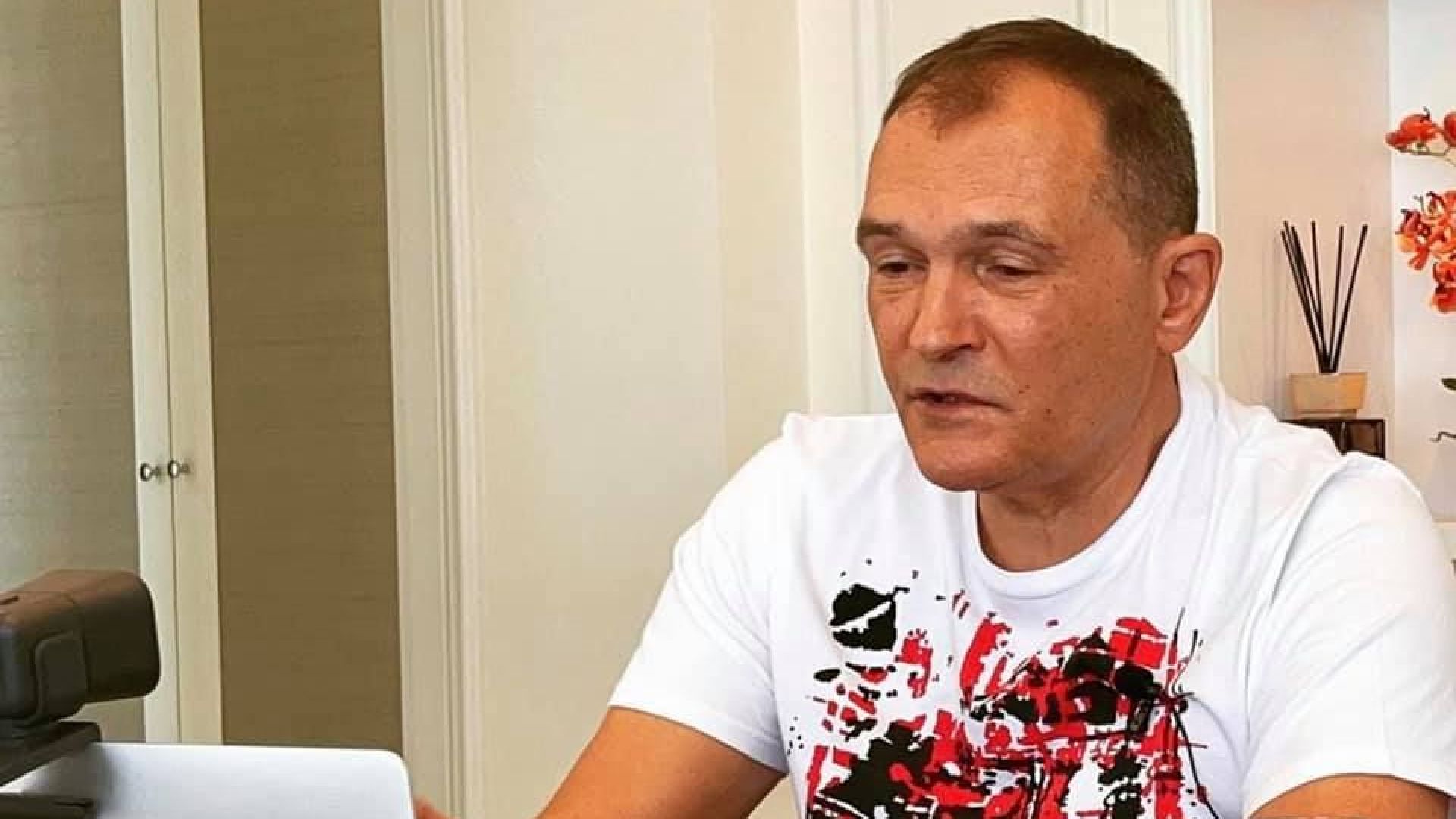 Божков дава брифинг за арестите на Борисов, Арнаудова и Горанов