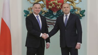 Президентите на България и Полша Румен Радев и Анджей Дуда