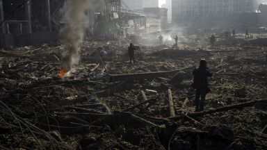 Най малко един униформен бе убит днес при атака с дронове