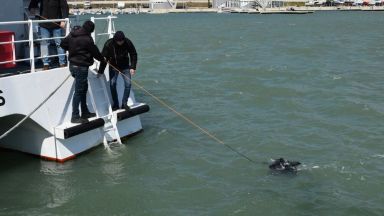 Тестваха в реална среда специализиран робот за изследване на Бургаския залив